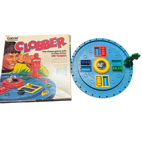 Vintage Clobber Gabriel Industries game 1976 COMPLETE - Picture 1 of 5